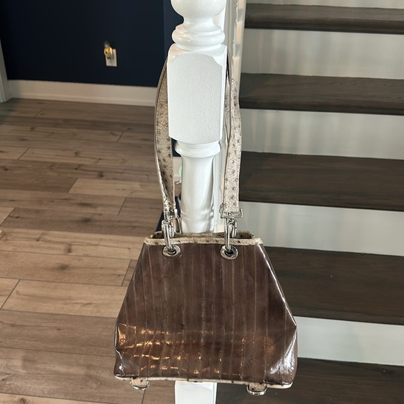 Cute leather shoulder bag - Picture 3 of 3